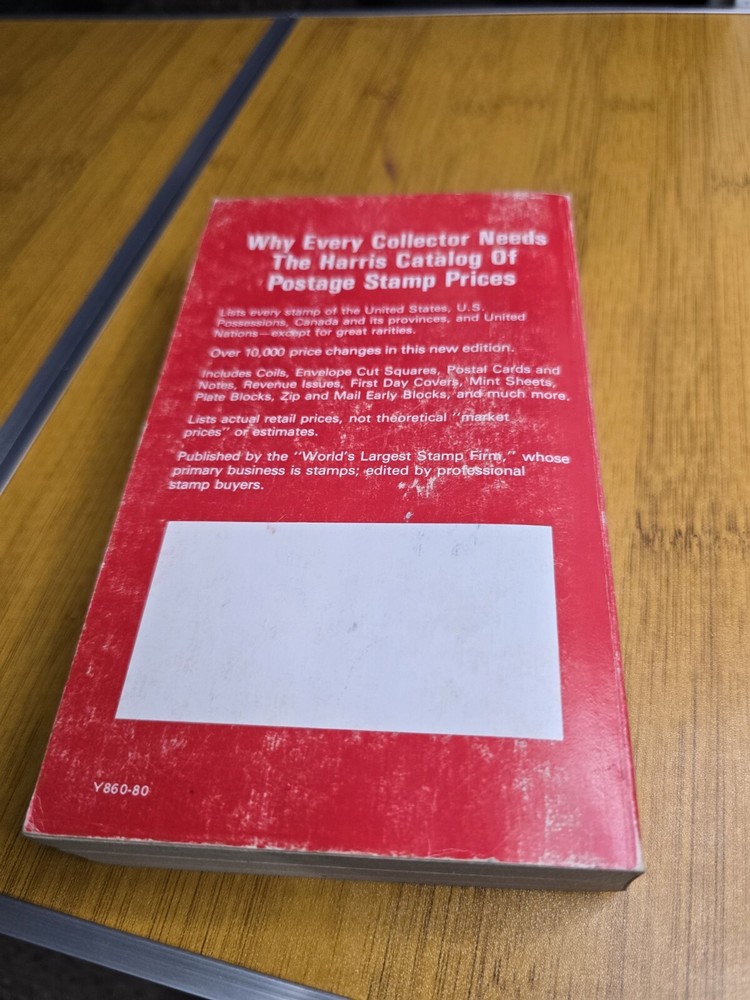 1980 Harris catalog of Postage Stamp Prices US, United Nations and Canada