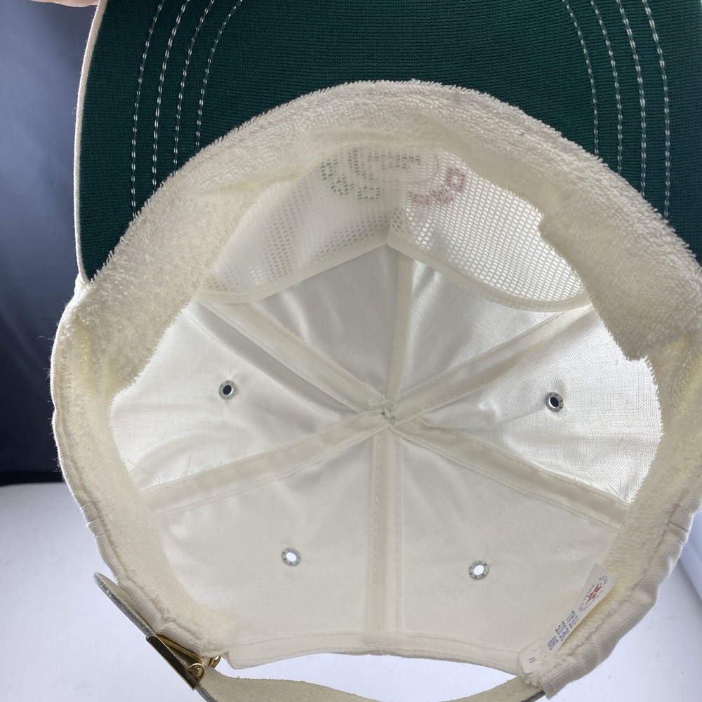 MULLIGANS PRO TEAM WESTFIELD WHITE EMBROIDERED GOLF HAT / CAP STRAPBACK ROPE