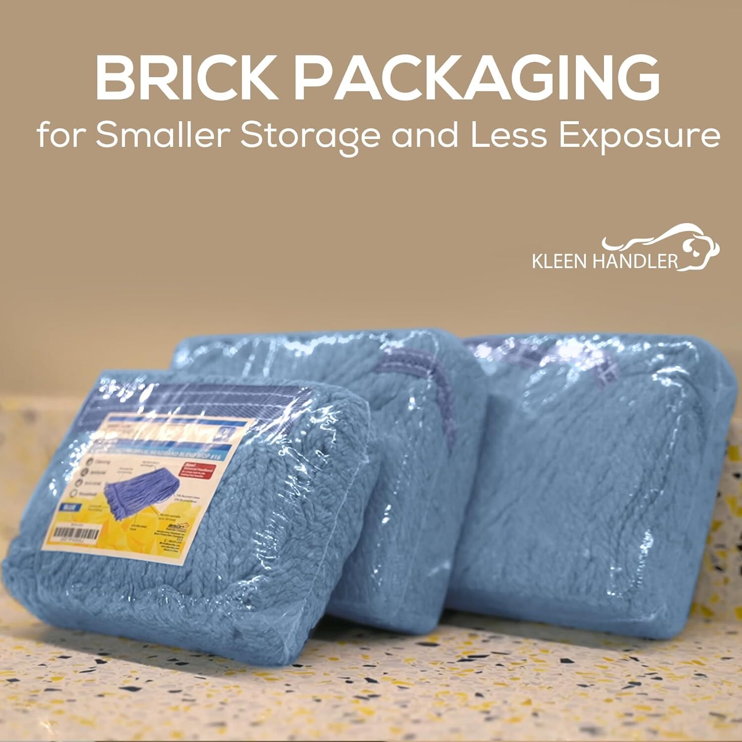 Commercial Wet Mop Head Replacement Refills, Heavy Duty Loop End Mops