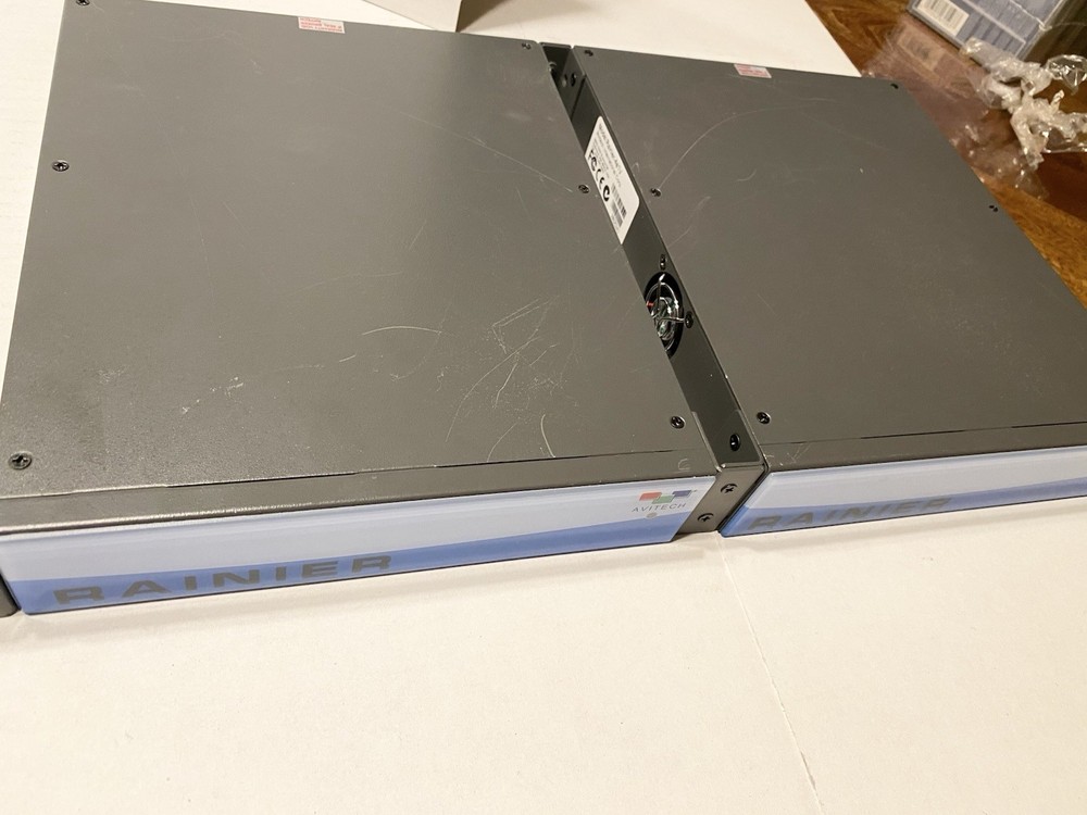(4) Avitech Rainier 4a1V IP Network DVI MultiViewer UNTESTED, UNKNOWN CONDITION
