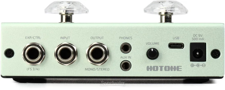 Hotone Ampero Mini Amp Modeler and Effects Processor - Matcha