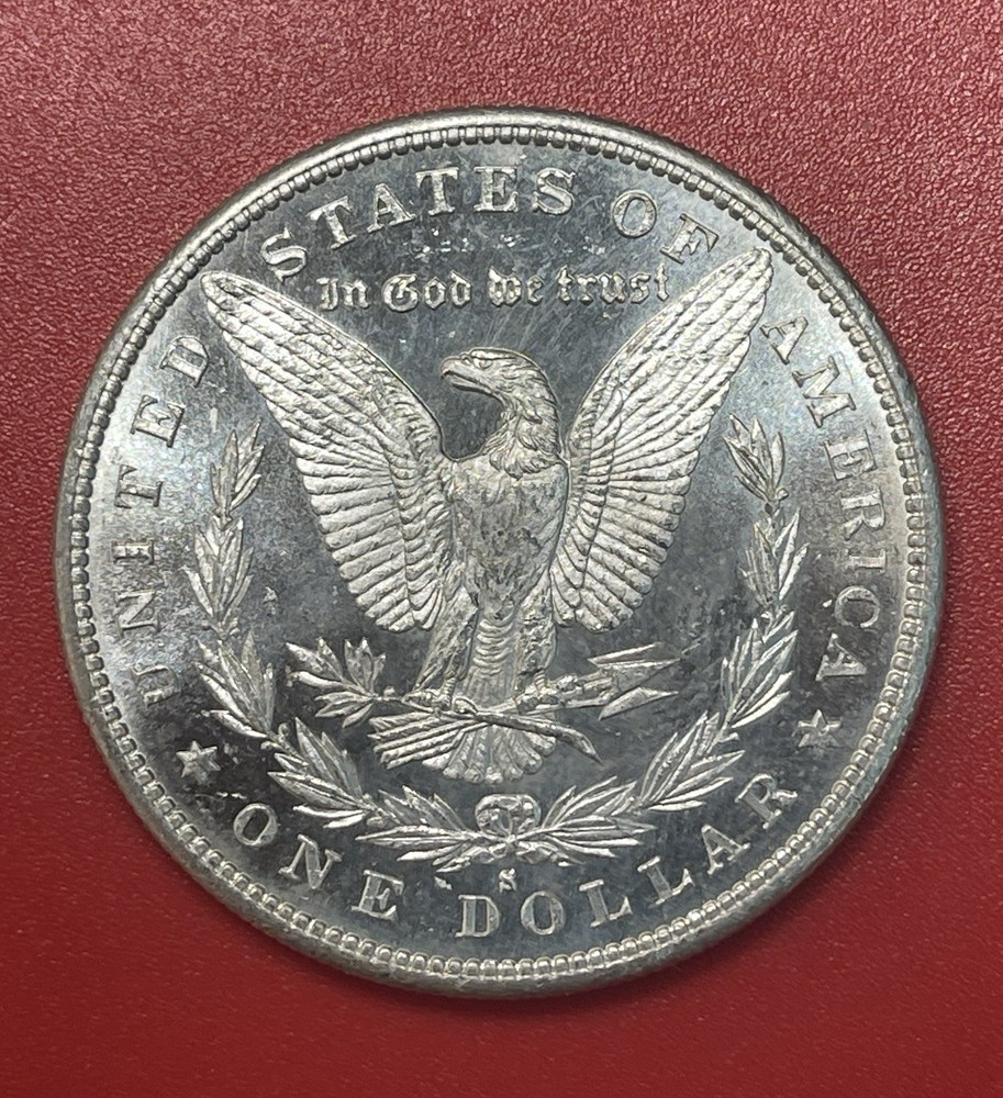1880 S Morgan Silver Dollar, Gem Uncirculated, Appears Prooflike.