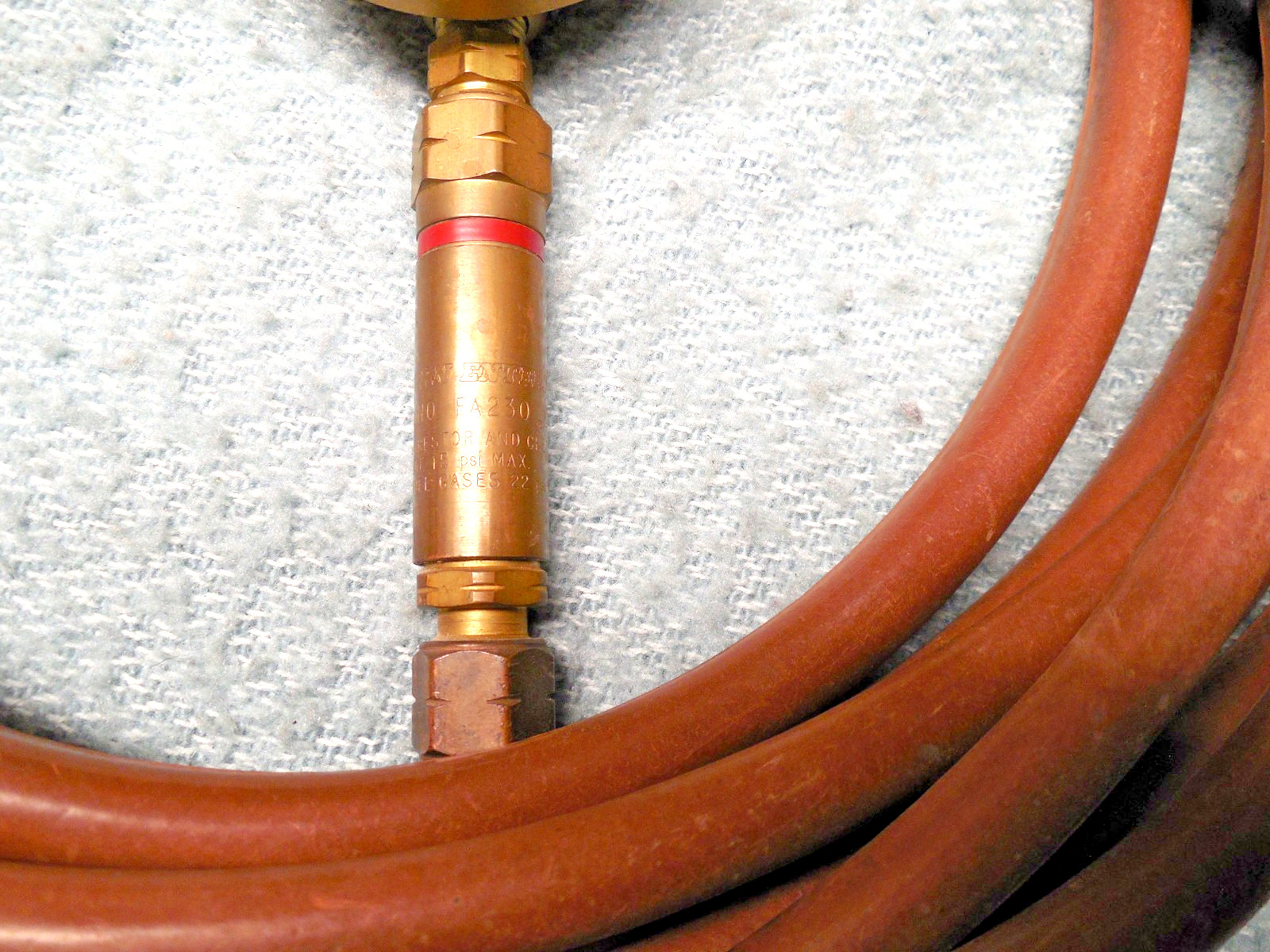 Gas Welding AirCo 80 Torch Harris 425-125A Regulator and 25' Hose Untested