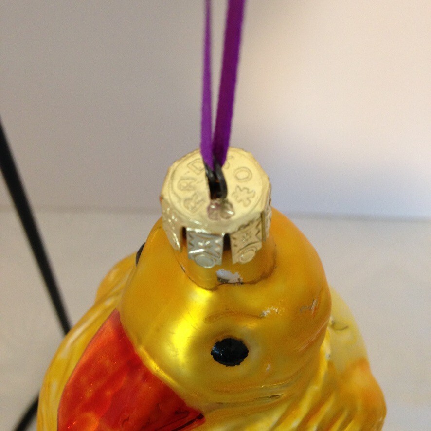 Christopher Radko Easter/Spring Hanging Tree Ornament Hatching Duck Glass 1996