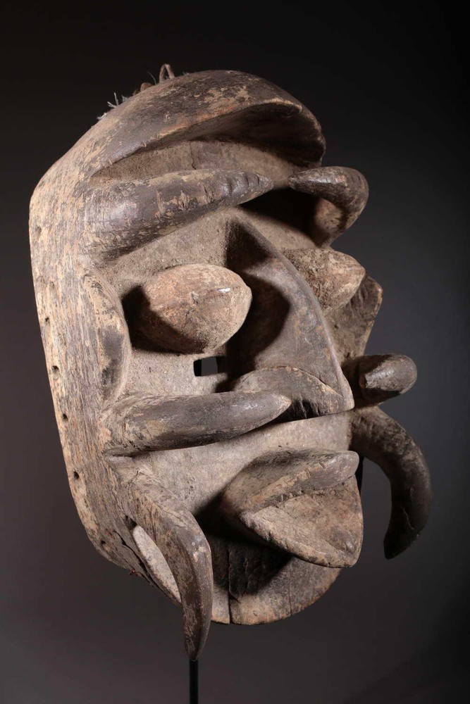 Art African Mask Guéré 1069