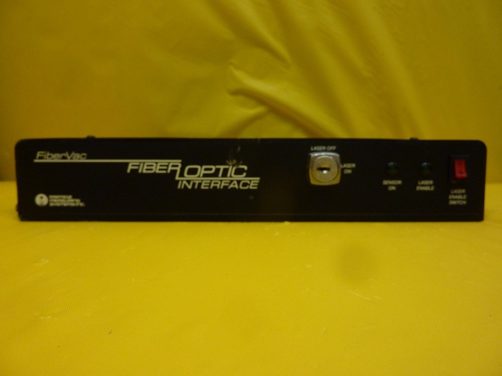 Particle Measuring Systems FiberOptic Interface Module FiberVac Used Working