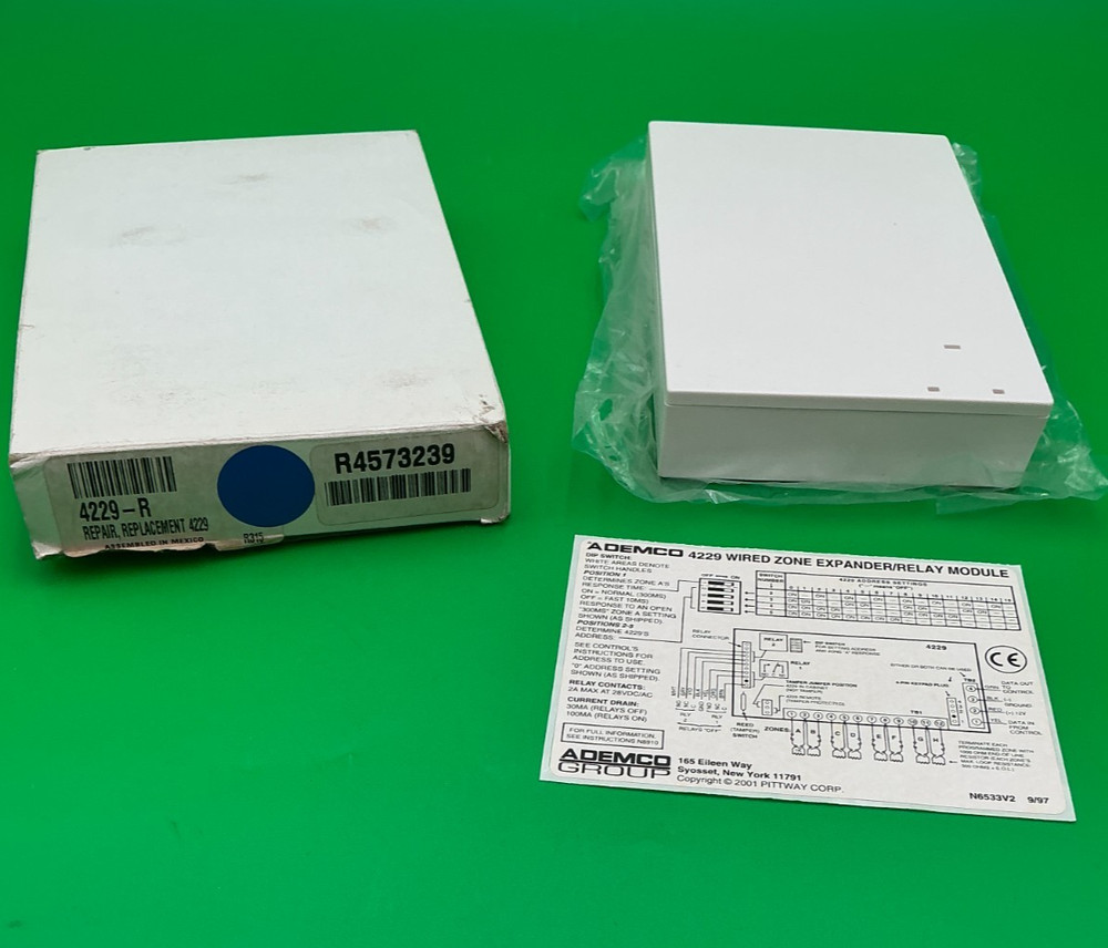 ADEMCO 4229 Wired Zone Expander Relay Module