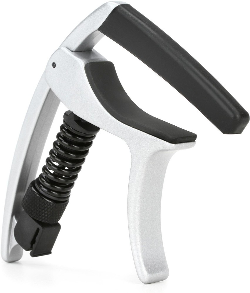 D'Addario NS Tri-Action Capo - Silver (3-pack) Bundle