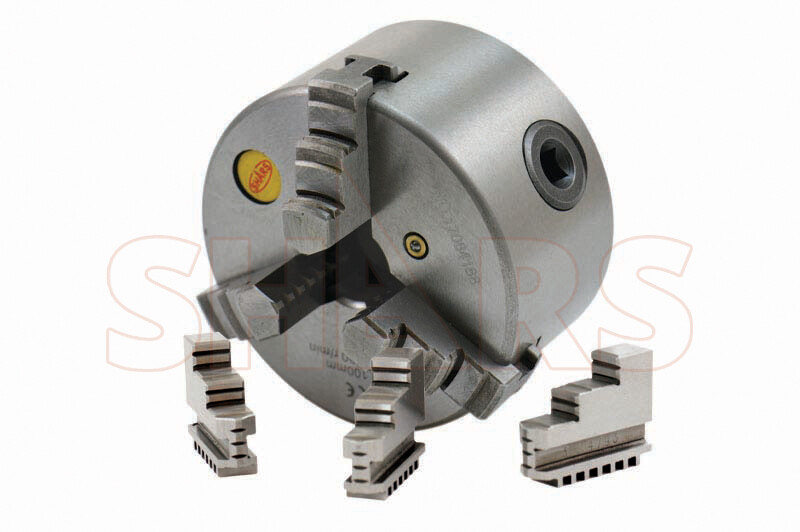 4" 3 Jaw Lathe Chuck Precision Self Centering w/ TIR Certificate 2 Set Jaw M[