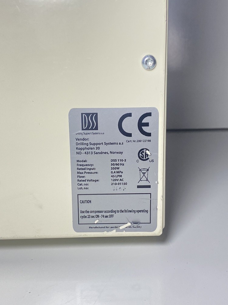 Laerdal DSS 110-2 Compressor Unit