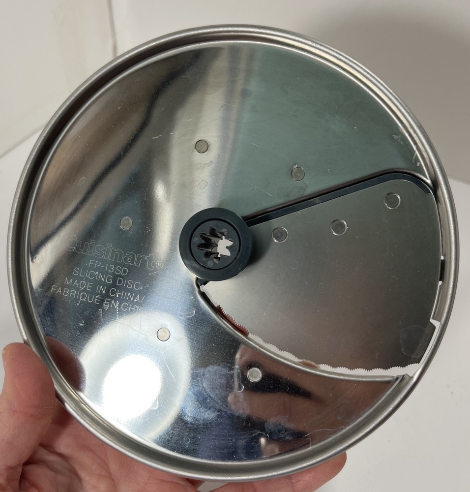 Cuisinart Food Processor Replacement Part Slicing Disc ONLY FP-13SD