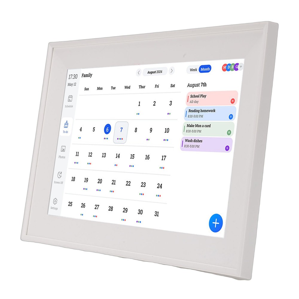 Interactive Digital Calendar Smart Family Planner For Home Use