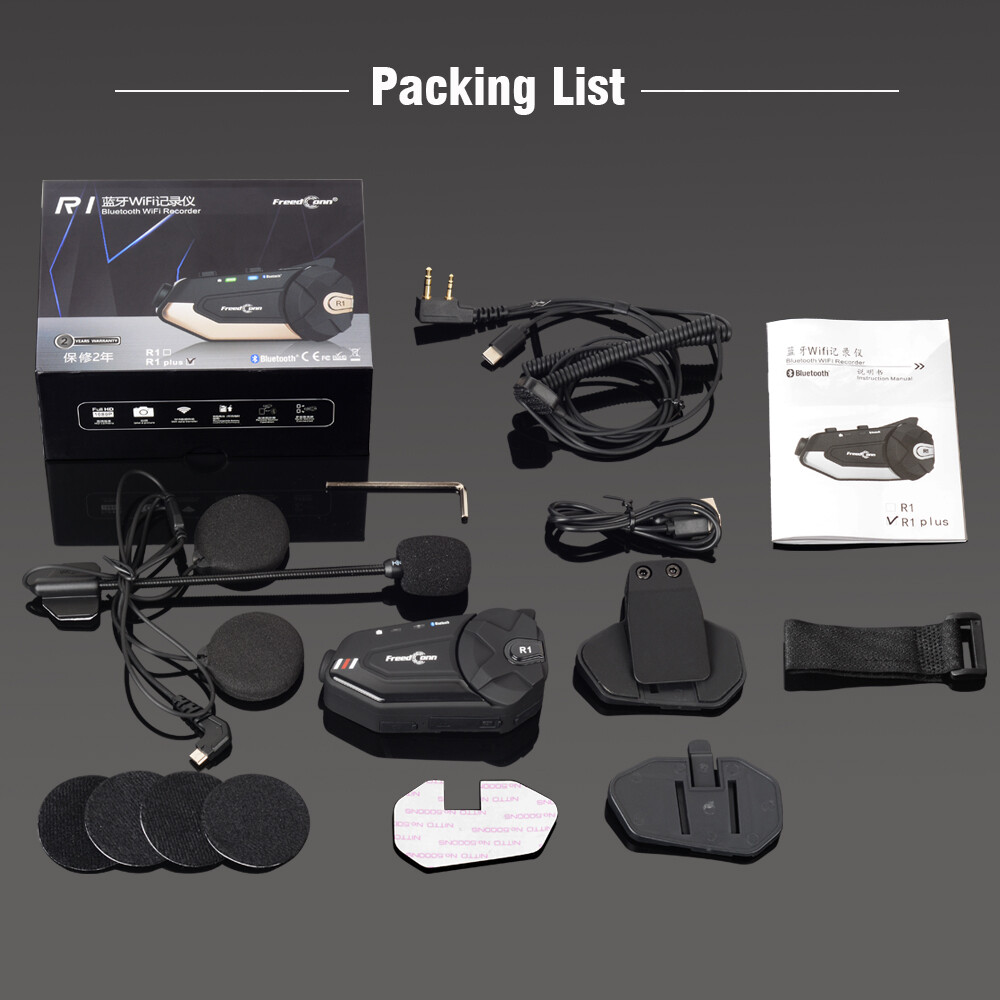 Qualcomm chip motorcycle helmet multirecognition intercom -Vehicle data recorde