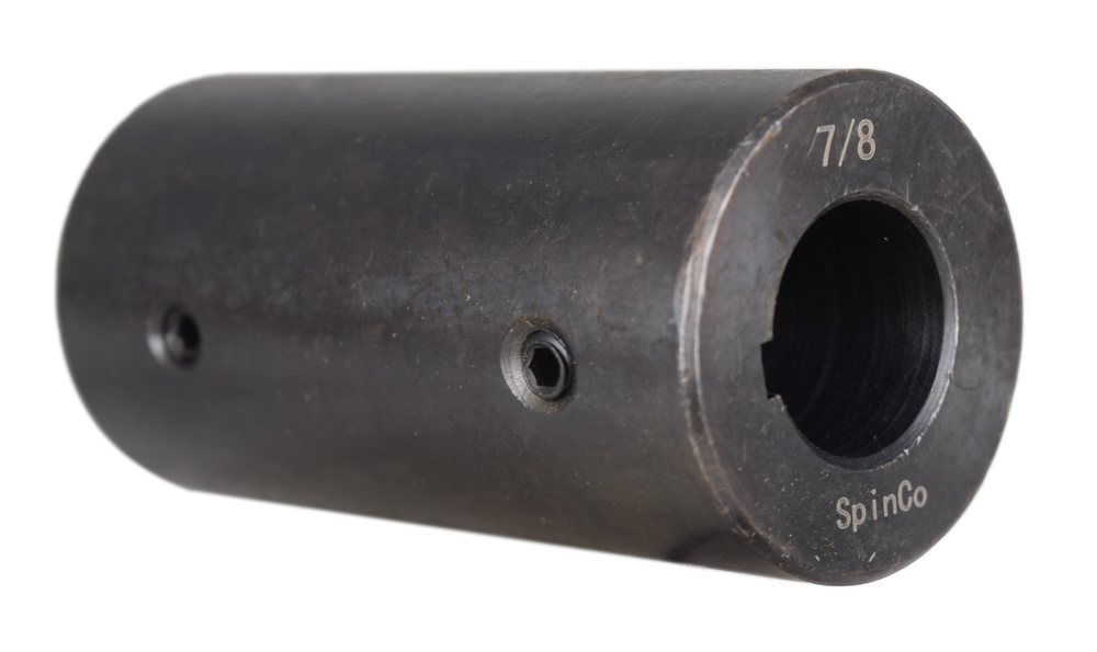 7/8" Solid Shaft Coupler w/ Keyway and Set Screws