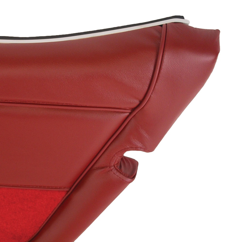 Corvette C3 Leather Door Panel Red RH 1982