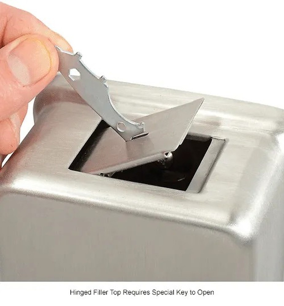 Bobrick? ClassicSeries? Surface Mounted Vertical Soap Dispenser - B-2111
