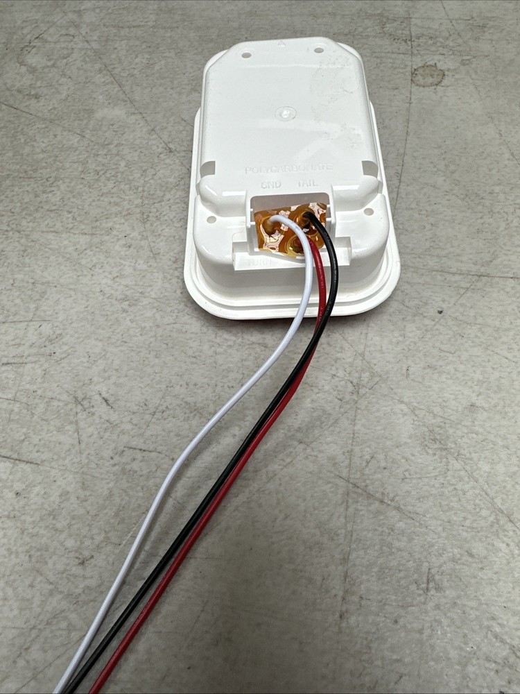 Grote 52202 Rectangular Stop Tail Turn Light Red
