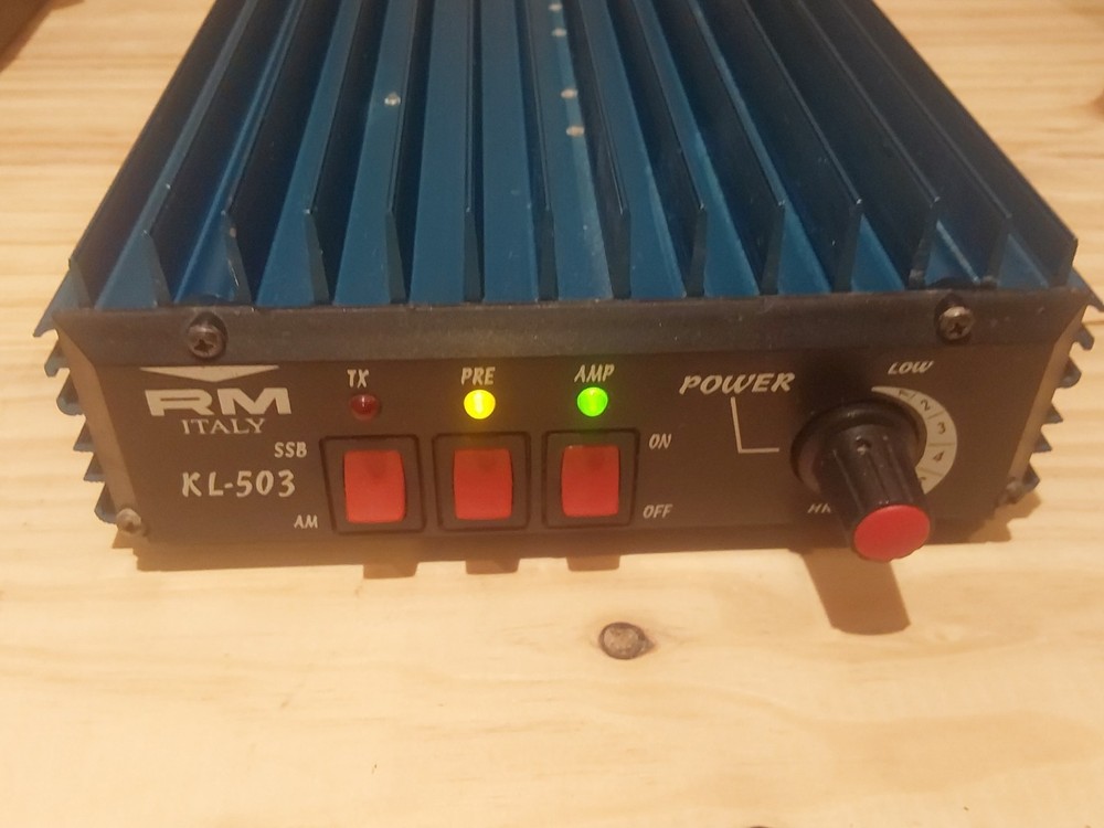 RM Italy KL 503 Linear Amplifier Low Drive Tested