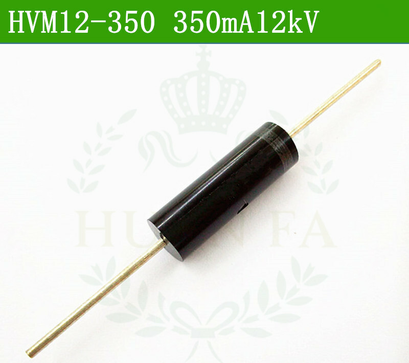 5pcs High Voltage Silicon Stack HVM12-350 High Voltage Rectifier Diode 350mA12kV