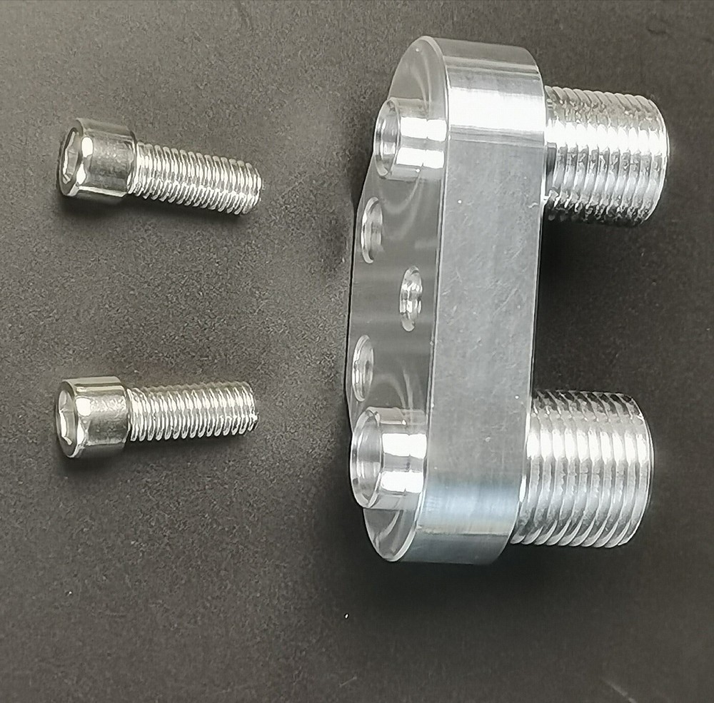 AC Compressor Adapter fitting Sanden SD7B10 7176 Billet