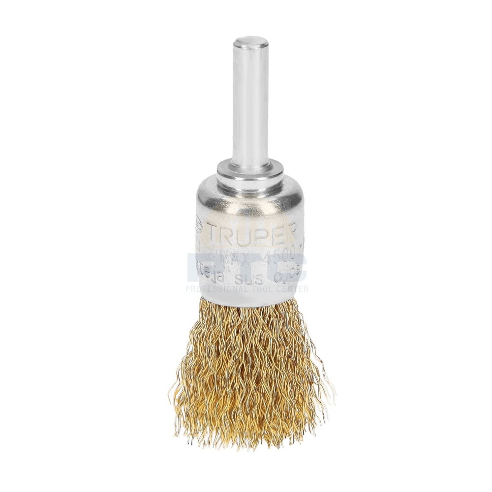 Truper COM-3/4 Cup brush 3/4" thick wire for drill