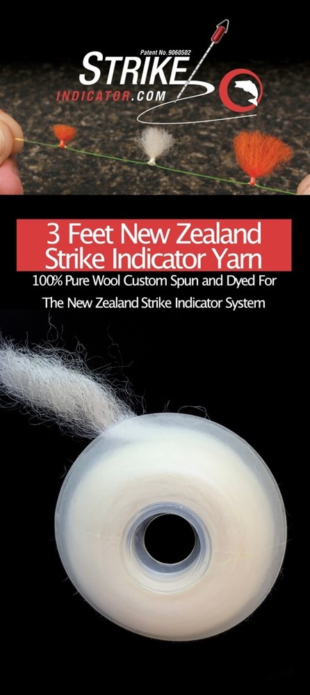 New Zealand Strike Indicator Wool - Spool