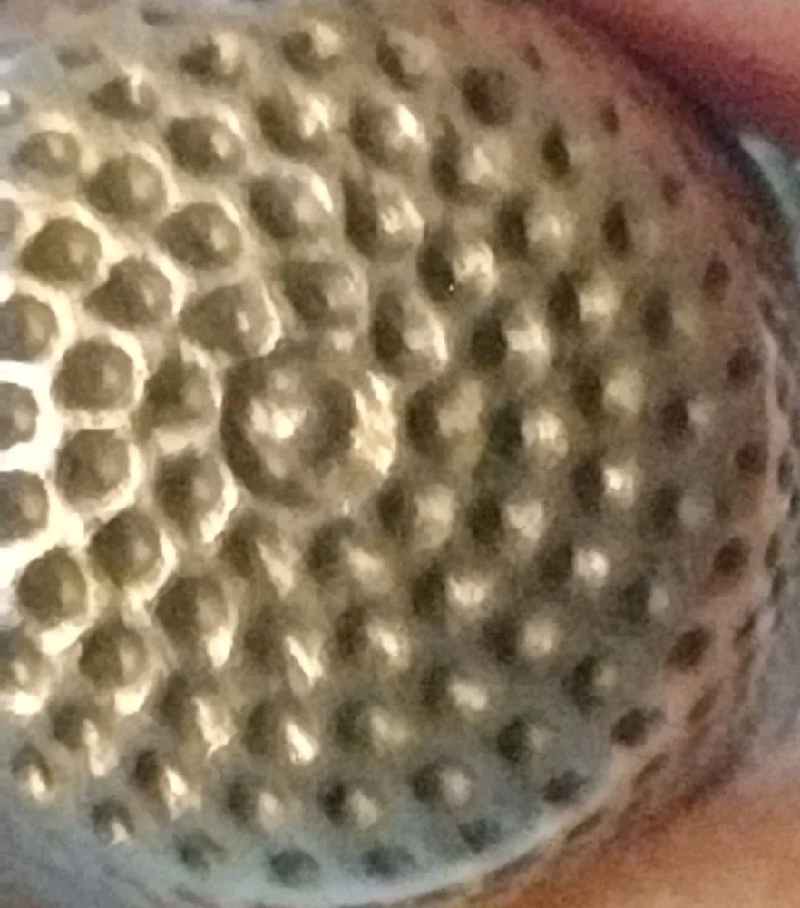 Vintage Sterling Silver Thimble