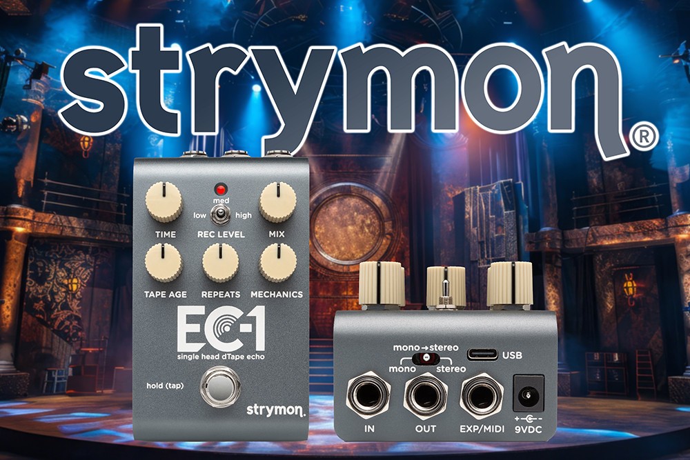 STRYMON EC-1 Single Head dTape Echo Delay Pedal Tape Delay