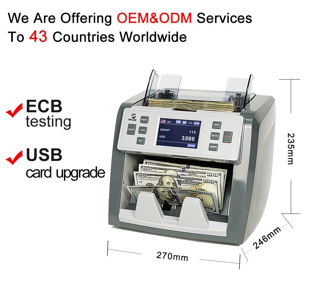 EC900 Banknote Calculator and Counterfeit Detector