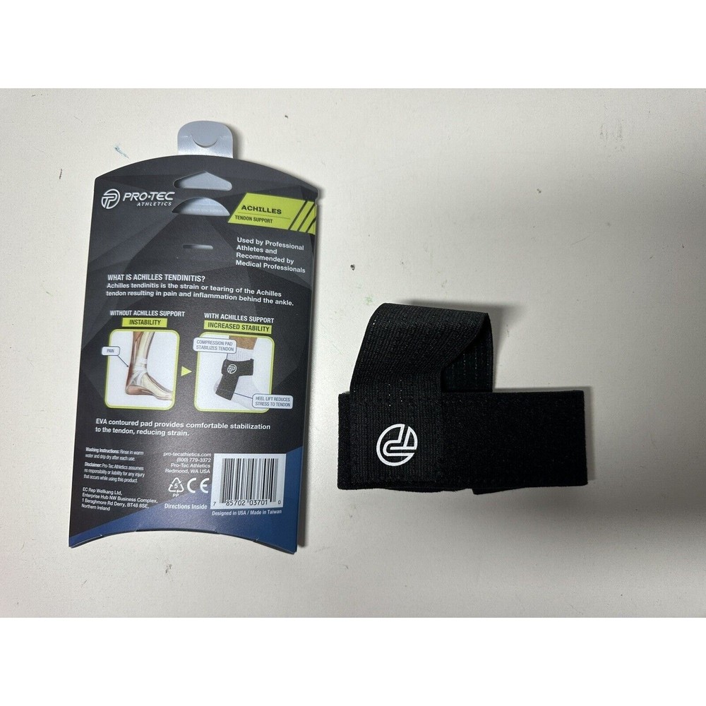 Pro-Tec Athletics Premium Achilles Tendon Support, Small/Large