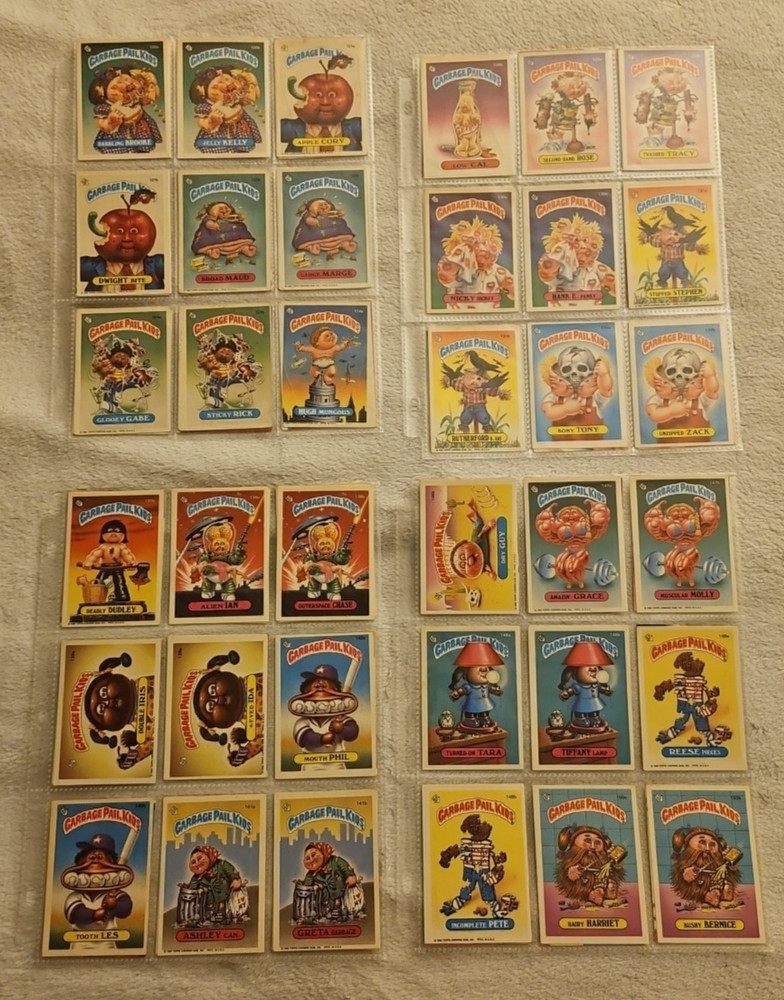 GPK Lot Series 3-9 Including CGC Graded Errors