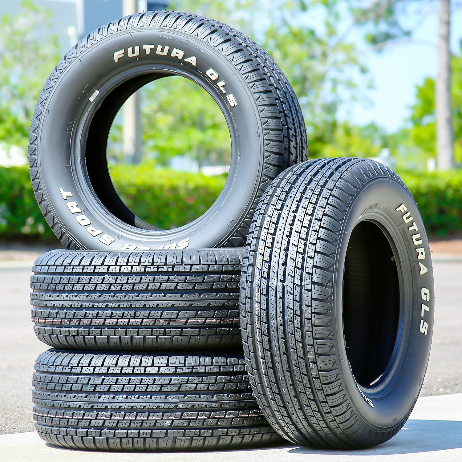 2 Tires Futura (by Cooper) GLS Super Sport 245/60R15 100T AS A/S All Season