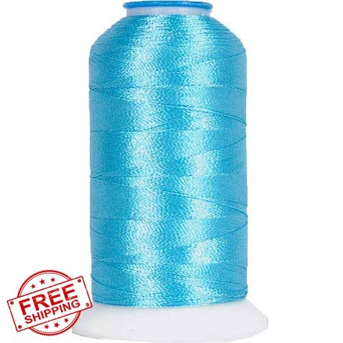 Threadart Polyester Embroidery Thread 1000M Turquoise 464 40wt