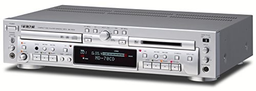 TEAC MD-70CD-S CD Player/MD Recorder Silver Mini Disc/CD Combination Deck