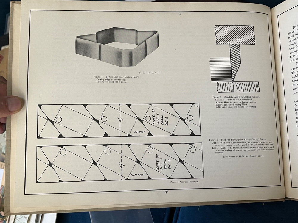 1943 BARTELS CATALOGUE STAMPED ENVELOPES 5TH ED THORP VOL II ! STATIONERY KNIVES