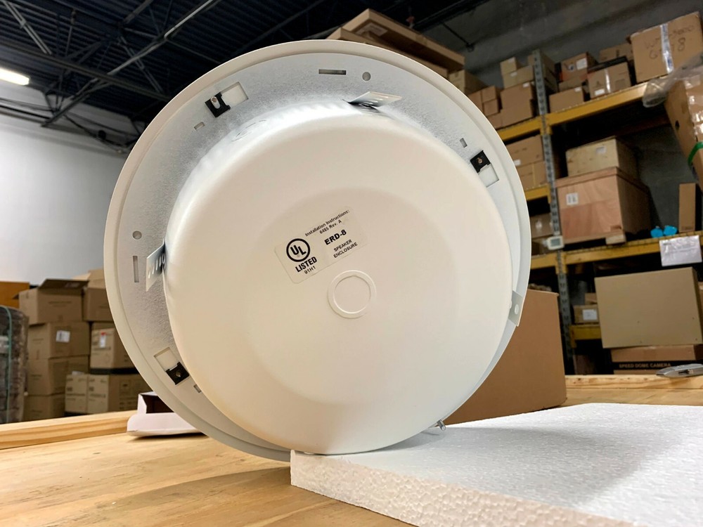 Louroe Electronics LE-115 Ceiling Speakerphone Flush Mount White