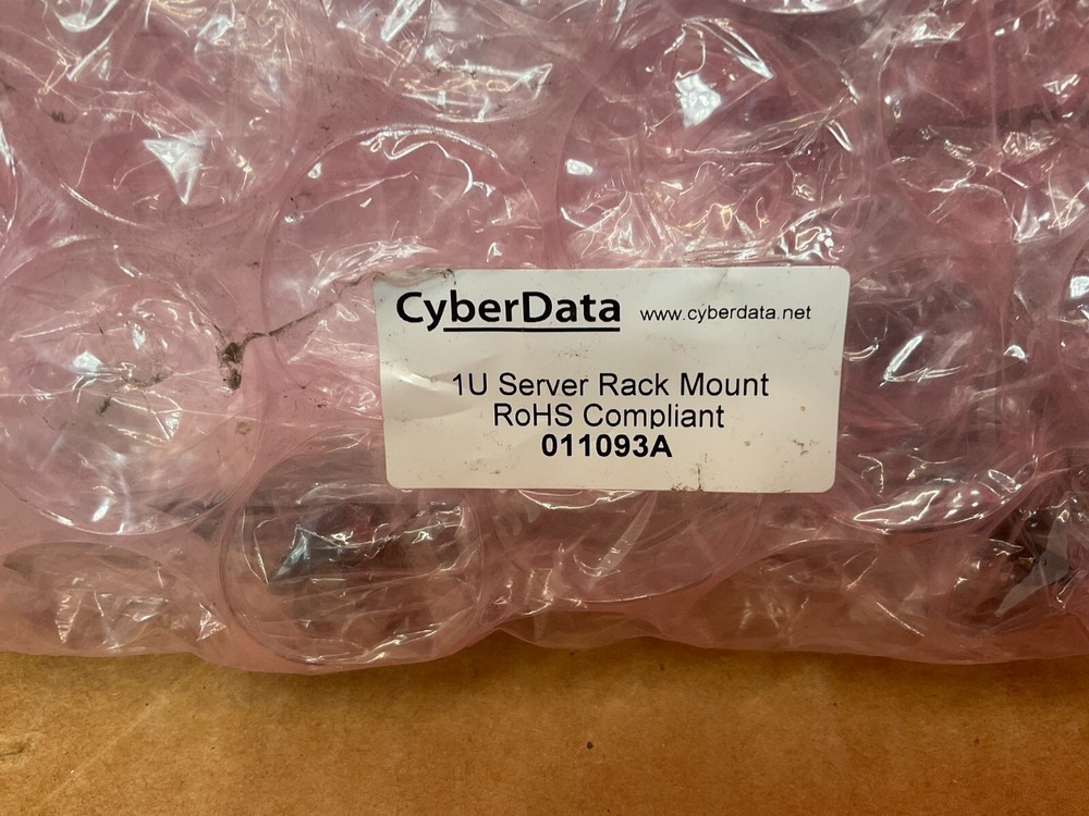 CyberData Server Rack Mount Kit 1U 011093A ✅❤️️✅❤️️ NEW OPEN BOX! ✅❤️️✅❤️️