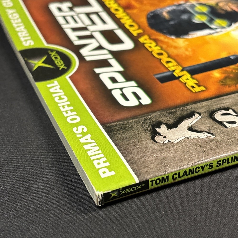 XBOX Bundle Tom Clancy's Splinter Cell Video Game & Official Strategy Book CIB