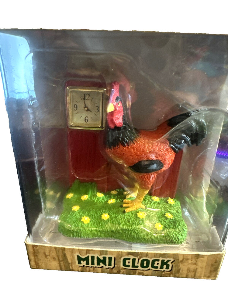 Novelty Roaster With Clock