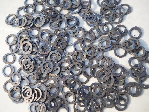 Titanium Jump Rings/ Flat riveted loose rings /medieval chainmail repair kit sca