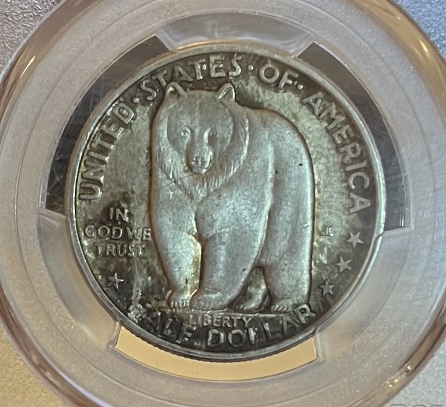 1936 S PCGS MS64 Bay Bridge Commemorative Silver Half Dollar