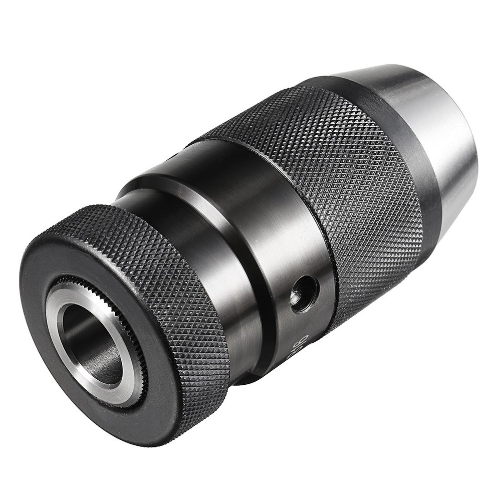 Keyless Drill Chuck B16 Taper Mount Adjustable 1/32"-5/8" 3-Jaw