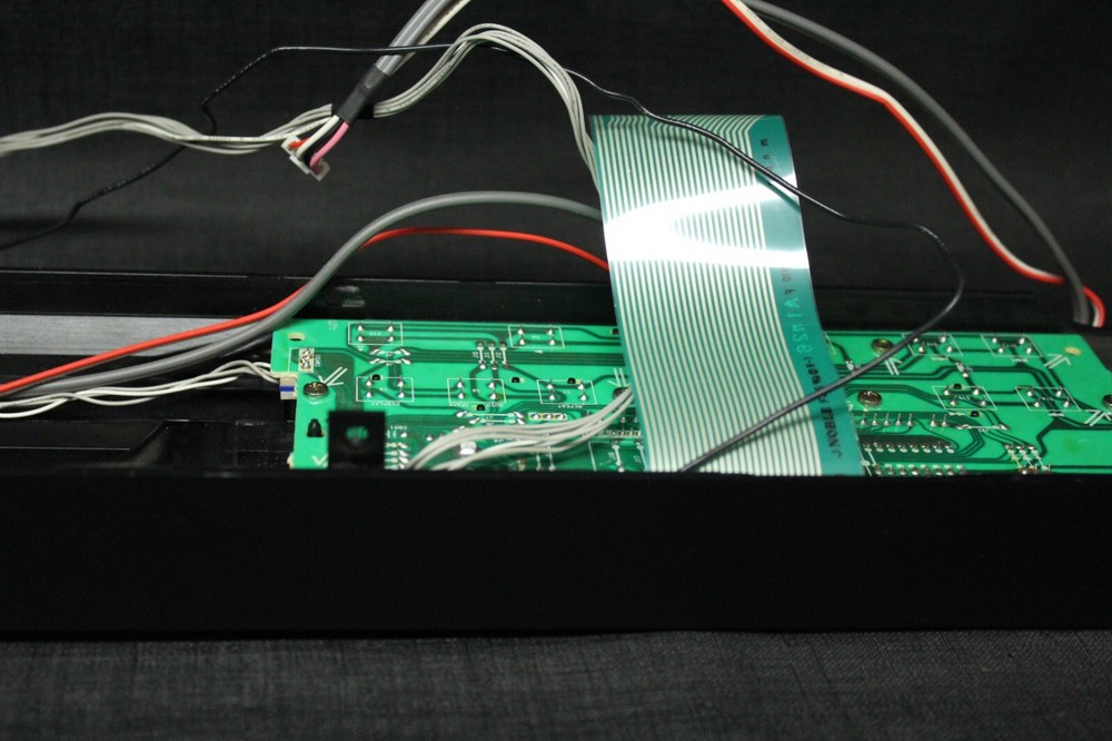 Authentic Sony CDP-350 CD player Front Panel Face plate screen w/ electronics