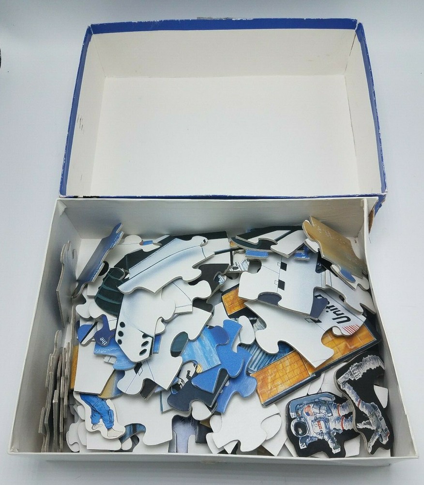 Frank Schaffer Space Shuttle Mission Puzzle 130 Pieces Complete