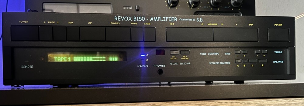Revox b 150 amplificatore integrato