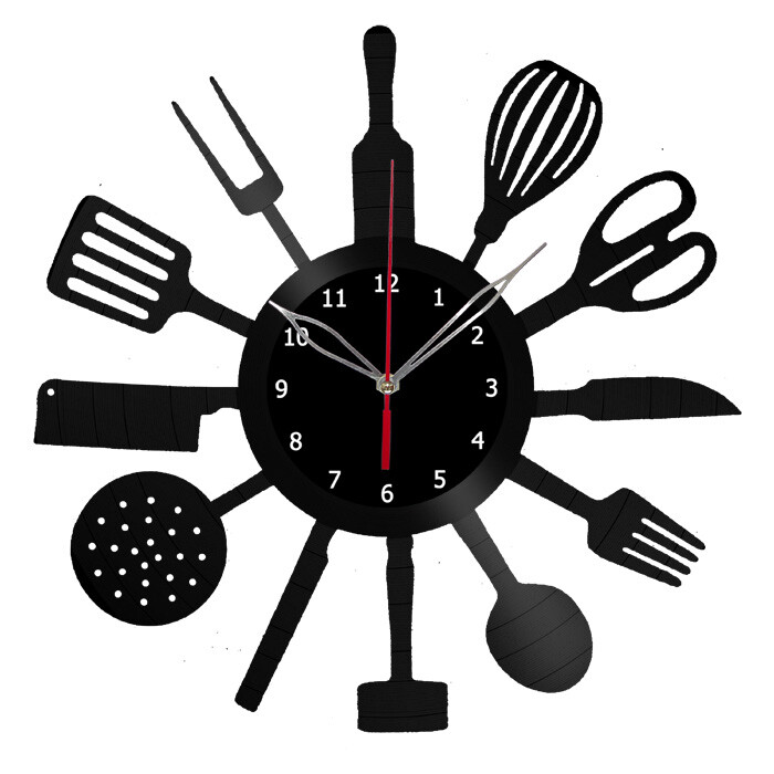 Vinyl Clock Kitchen Wall Clock Unique Art Vinyl Record Wall Clock 234