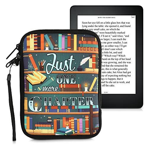 Neoprene e-Reader Pouch Size 6" eReader - Universal eBook Sleeve Case with