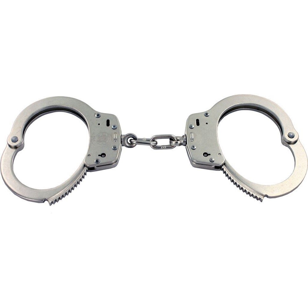 Smith & Wesson Model 100-1 Handcuffs, Nickel