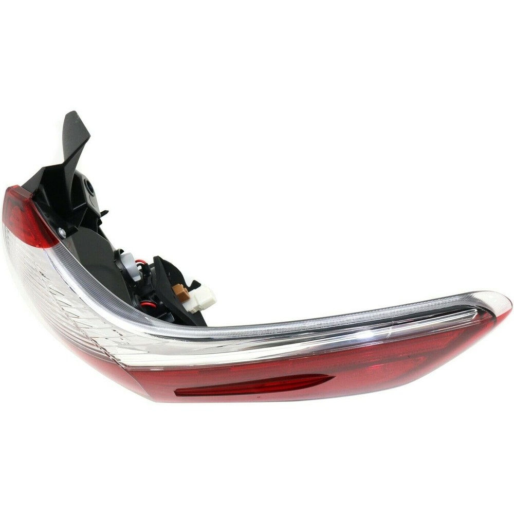 2pcs Tail Light Assembly Left Right Red Clear TO2805123