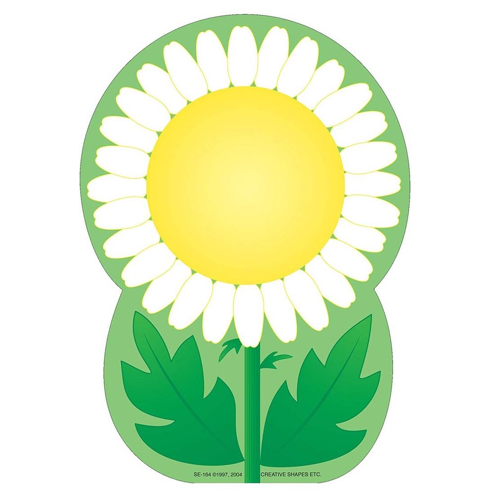 Creative Shapes Notepad Daisy Large